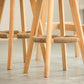 Modern Rubberwood Solid Wood Bar Stool Matte Finish Home Stool Clearhalo 'Bar Furniture' 'Bar Stools' 'bar_stools' 'furn' 'furn_bar_stools' 'Furniture' 'furniture_bar_stools' 'Kitchen & Dining Furniture' 1200x1200_1ee54867-578c-4784-ae88-3ab17992ed88
