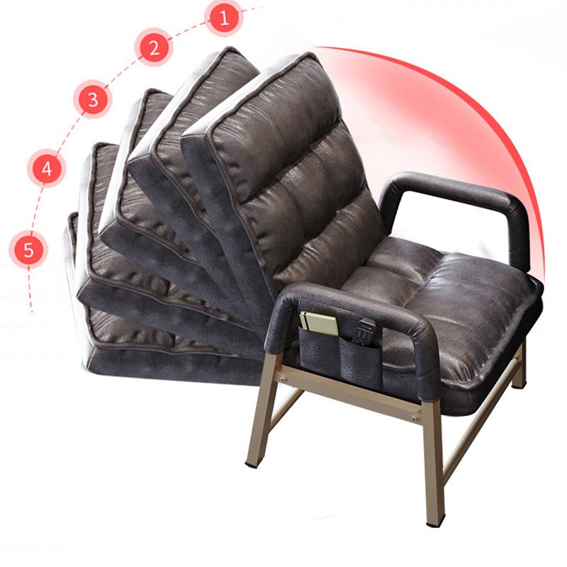 Silla ergonómica de escritorio en medio trasero silla de mano acolchada para la oficina en casa