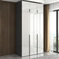 Modern Manufactured Wood Storage Cabinet High Gloss White Cabinet Clearhalo 'Armoires & Wardrobes' 'armoires_wardrobes' 'Bedroom Furniture' 'furn' 'furn_armoires_wardrobes' 'Furniture' 1200x1200_1ee89e6d-024e-4347-924c-45efd902fe91
