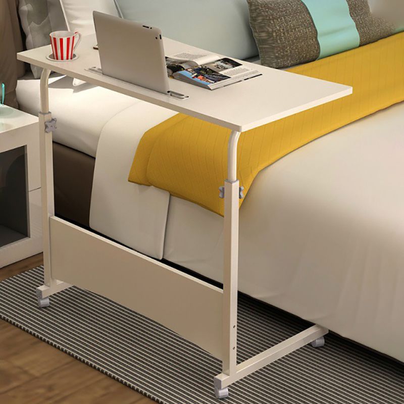 Modern Writing Desk Wooden Rectangular Standing Desk with Caster Wheel Clearhalo 'furn' 'furn_office_desk' 'Furniture' 'Office Desks' 'Office Furniture' 'office_desk' 1200x1200_1ee9f9af-207a-4347-ae78-5b58d4750dfd