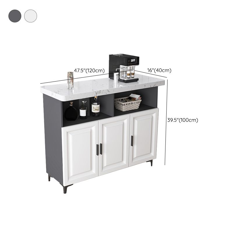 Modern Rectangle Bar Table Faux Marble Storable Table for Living Room Clearhalo 'Bar Furniture' 'Bar Tables' 'bar_tables' 'furn' 'furn_bar_tables' 'Furniture' 'Kitchen & Dining Furniture' 1200x1200_1eeafd8c-966c-4ad6-bfee-3475b7c71f7a