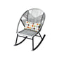 Contemporary Rocking Chair Wicker Spindle Backrest Metal Chair Legs Porch Rocking Chair Clearhalo 'Chairs & Seating' 'furn' 'furn_rocking_chairs' 'Furniture' 'Living Room Furniture' 'Rocking Chairs' 'rocking_chairs' 1200x1200_1eeb0643-d36e-4da9-b3df-ed89300ceb82