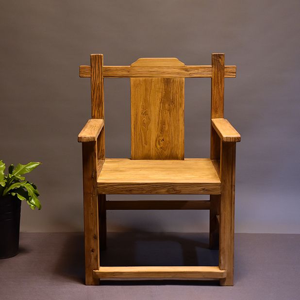 Dining Room Footrest Dining Chair Home Solid Wood Dining Chair Clearhalo 'Dining Chairs' 'Dining Tables & Seating' 'dining_chair' 'furn' 'furn_dining_chair' 'Furniture' 'Kitchen & Dining Furniture' 1200x1200_1eefa8c4-2f0f-4246-9de5-221ca82b1c54