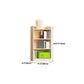 Contemporary Wooden Vertical Book Shelf Closed Back Brown Shelf Bookcase for Study Room Clearhalo 'Bookcases' 'furn' 'furn_bookcases' 'Furniture' 'Office Furniture' 1200x1200_1ef0aa2f-16c2-4b41-99c9-c5d6d03f7057