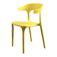 Contemporary Restaurant Plastic Arm Chair Matte Finish Open Back Dining Chair Clearhalo ' kitchen&dining_furn' 'Dining Chairs' 'Dining Tables & Seating' 'dining_chair' 'Furniture' 'furniture_dining_chair' 'Kitchen & Dining Furniture' 'kitchen' 1200x1200_1ef0f739-e386-4bca-a3f5-545ef70e4486