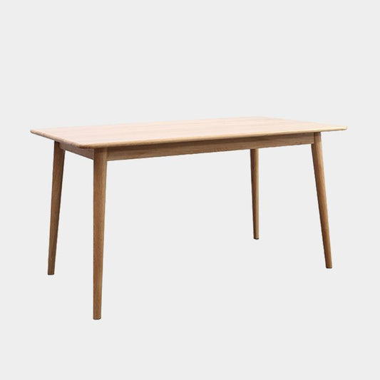 Contemporary Style Dining Table with Fixed Solid Wood Dining Table and Chairs for Home Use Clearhalo 'Dining Room Sets' 'Dining Tables & Seating' 'dining_room_set' 'furn' 'furn_dining_room_set' 'Furniture' 'furniture_dining_room_set' 'Kitchen & Dining Furniture' 'kitchen&dining_furn' 'kitchen' 1200x1200_1ef104de-0299-4d17-bea5-ed4afb434be2