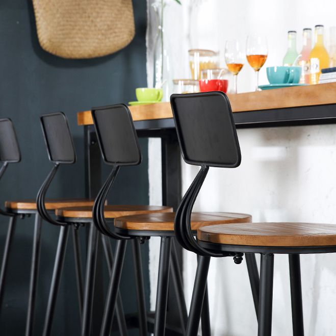 Industrial Bar Stool and Table Set 1/4/5 Pieces Pub Dining Set Clearhalo 'Bar Furniture' 'furn' 'furn_home_bar_bar_sets' 'Furniture' 'Home Bars & Bar Sets' 'home_bar_bar_sets' 'Kitchen & Dining Furniture' 1200x1200_1ef558da-9606-47f3-a133-63d664e64c4d