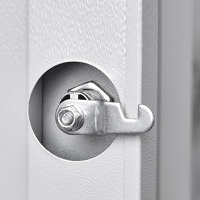 Contemporary Hinged Wardrobe Cabinet Steel Wardrobe Closet for Home