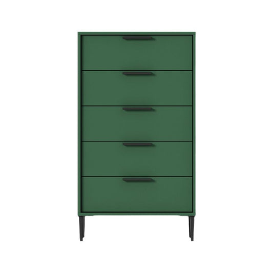 Contemporary Vertical Wood Dresser Bedroom Lingerie Chest Dresser with Drawer