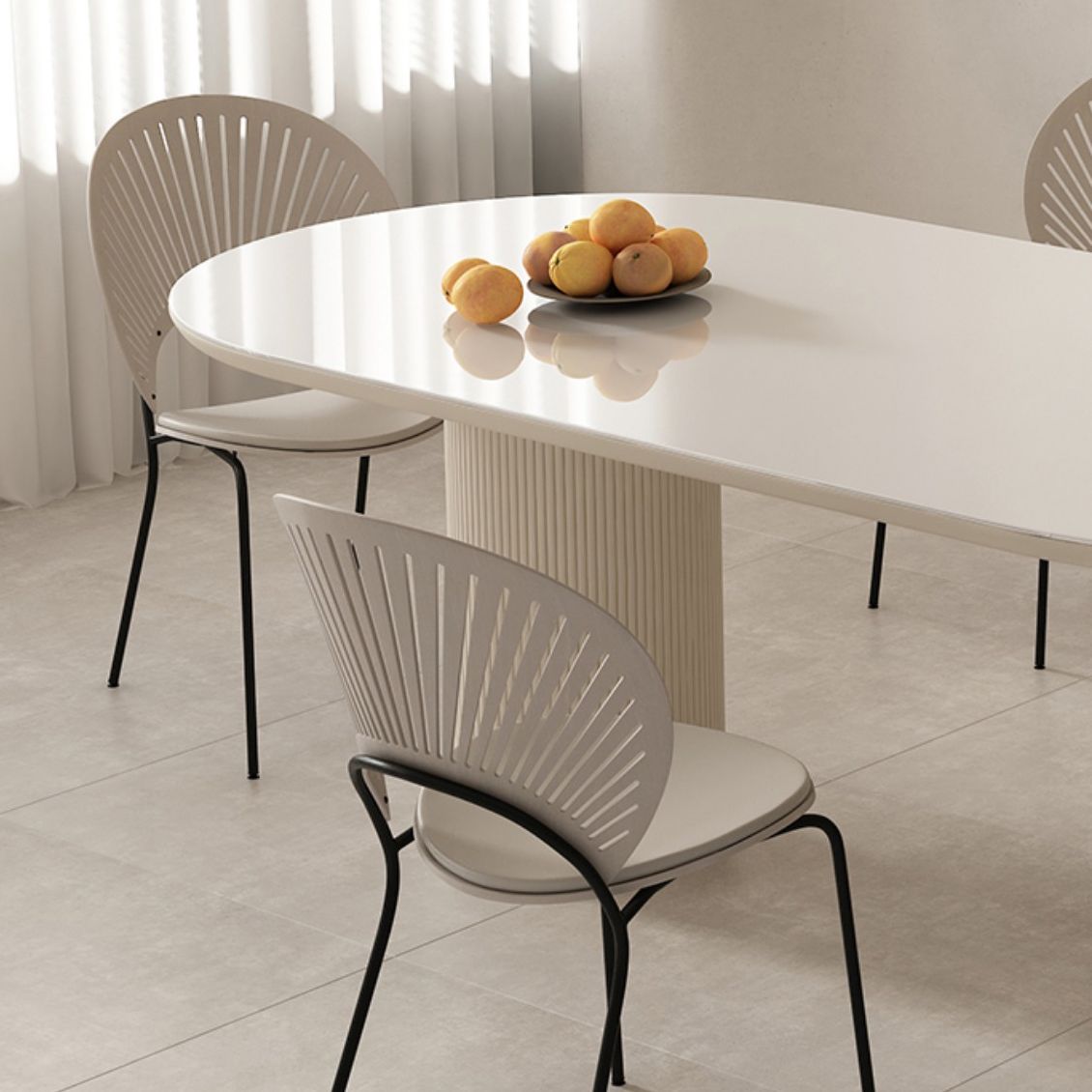 Metal and Slate Table Modern Minimalist Home Wood Base Dining Table Clearhalo 'Dining Tables & Seating' 'Dining Tables' 'dining_table' 'furn' 'furn_dining_table' 'Furniture' 'Kitchen & Dining Furniture' 1200x1200_1ef7a948-e921-42f4-8daa-e9818ff31553