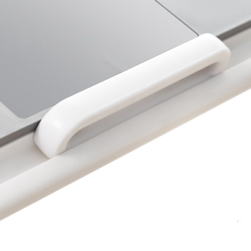 Scrivania contemporanea per la scrivania a forma di base con gambe metalliche