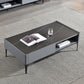 Rectangular Slate Top Coffee Table 4 Legs Cocktail Table with Storage Clearhalo 'Coffee & Accent Tables' 'Coffee Tables' 'coffee_tables' 'furn' 'furn_coffee_tables' 'Furniture' 'Living Room Furniture' 1200x1200_1efecb44-db01-4f78-8133-895881910446