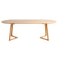 Contemporary Oval Dining Table Solid Wood Dining Table with Sled Base Clearhalo 'Dining Tables & Seating' 'Dining Tables' 'dining_table' 'furn' 'furn_dining_table' 'Furniture' 'furniture_dining_table' 'Kitchen & Dining Furniture' 'kitchen' 'kitchen_dining_table' 1200x1200_1f0240b7-1af8-457b-b18c-ff280386fb15