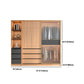 Sliding Engineered Wood Wardrobe Closet Modern Wardrobe Cabinet Clearhalo 'Armoires & Wardrobes' 'armoires_wardrobes' 'Bedroom Furniture' 'furn' 'furn_armoires_wardrobes' 'Furniture' 1200x1200_1f02af44-a6eb-48fc-9dee-0d095bad9a9b