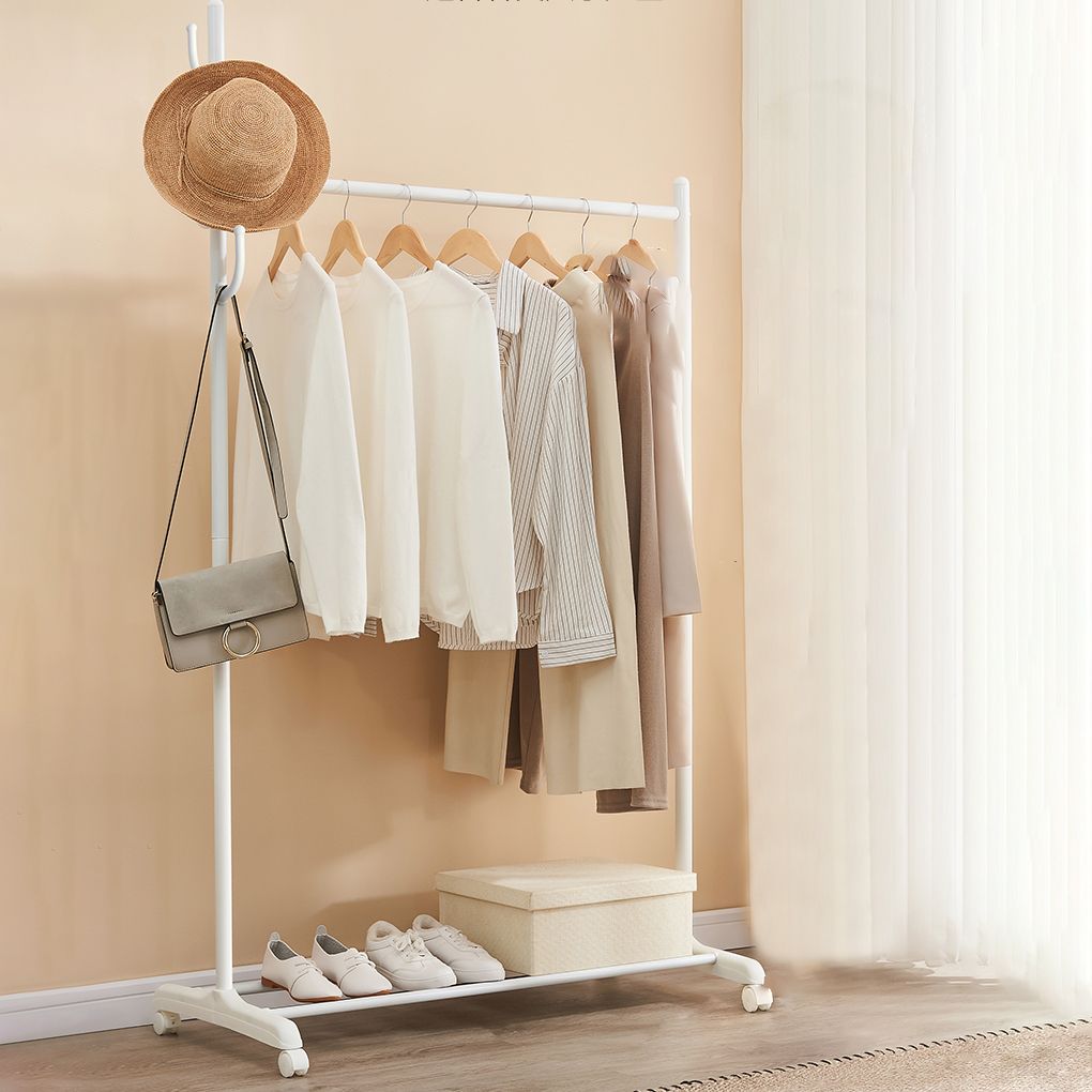 Edelstahl Open Armoire zeitgenössischer Schrank mit Kleidungsstange