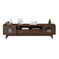 17.72"H TV Stand Contemporary Style Solid Wood TV Console with 2 Drawers Clearhalo 'furn' 'furn_tv_stands_entertainment_centers' 'Furniture' 'Living Room Furniture' 'TV Stands & Entertainment Centers' 'TV Stands & Media Storage Furniture' 'tv_stands_entertainment_centers' 1200x1200_1f033736-29e8-4c50-a749-a5689a50cd43