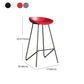 Contemporary Restaurant Footrest Barstool Matte Finish Plastic Stool Clearhalo 'Bar Furniture' 'Bar Stools' 'bar_stools' 'furn' 'furn_bar_stools' 'Furniture' 'furniture_bar_stools' 'Kitchen & Dining Furniture' 1200x1200_1f04411d-3bb6-4765-bf7e-9882a3ef5cc3