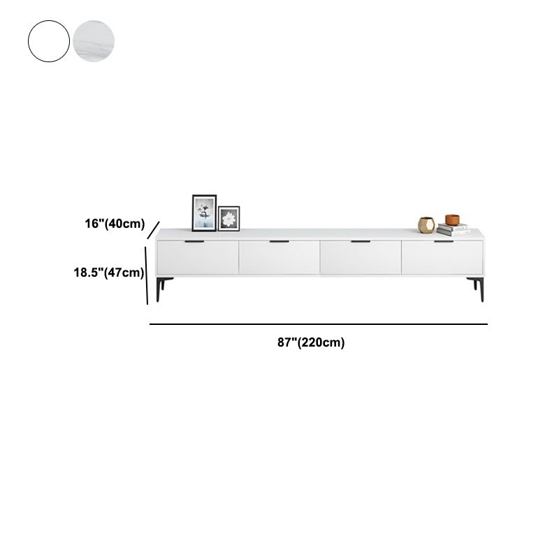 Modern Enclosed TV Storage Home Rectangle TV Cabinet with Splayed Legs Clearhalo 'furn' 'furn_tv_stands_entertainment_centers' 'Furniture' 'Living Room Furniture' 'TV Stands & Entertainment Centers' 'TV Stands & Media Storage Furniture' 'tv_stands_entertainment_centers' 1200x1200_1f051619-1d64-46cb-b2f8-ba1cb635907e