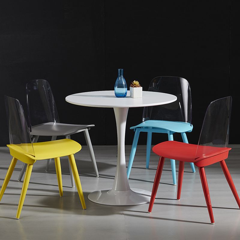 Tavolo da pranzo rotondo base per tulipano moderno tavolo fisso di pietra sinterizzata