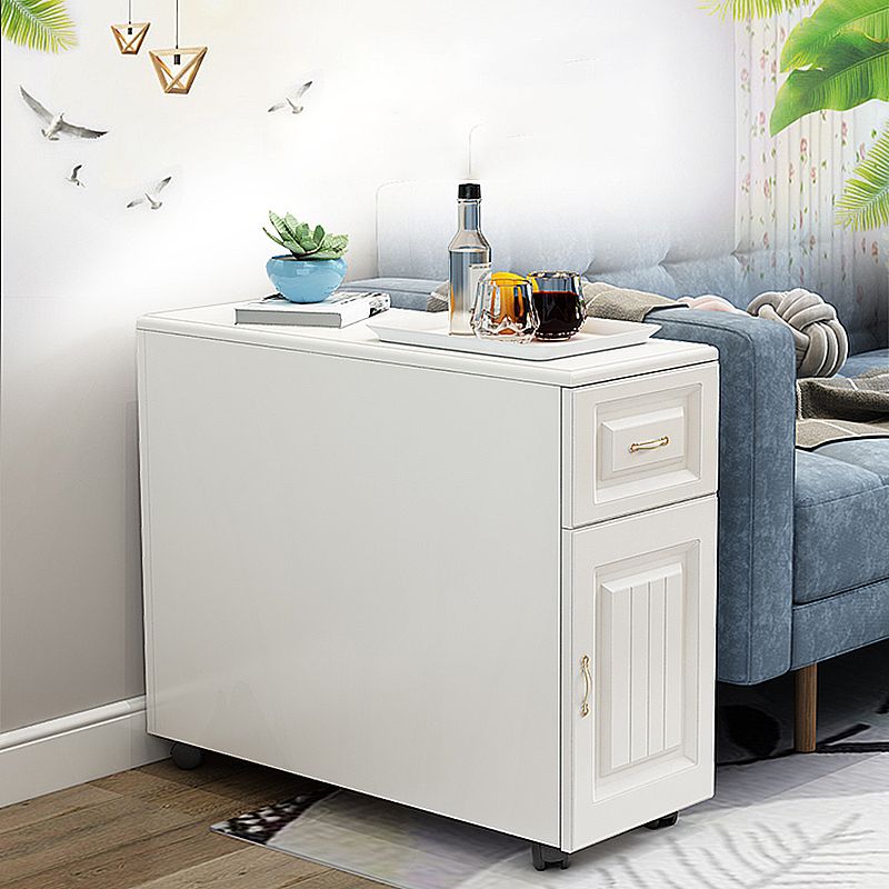 Contemporary Rectangular End Table Removanle Wood Sofa Side Table with Storage Clearhalo 'Coffee & Accent Tables' 'End & Side Tables' 'end_side_tables' 'furn' 'furn_end_side_tables' 'Furniture' 'Living Room Furniture' 1200x1200_1f09ceb7-e08a-41ff-8c51-89c785c591d3