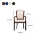 Traditional Style Dining Chair Solid Wood Upholstered Dining Room Chair