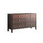 Square Straight Legs Accent Chest Mid-Century Modern Chest with Drawer