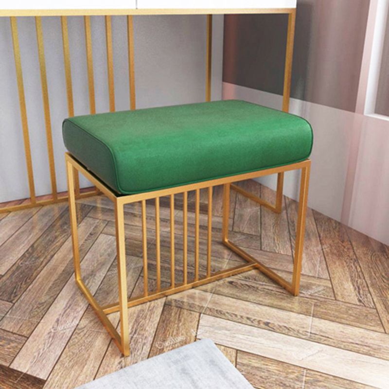 Solid Color Flannel Standard Stool Modern Simple Rectangular Upholstered Ottoman Clearhalo 'furn' 'furn_ottomans_poufs' 'Furniture' 'Living Room Furniture' 'Ottomans & Poufs' 'ottomans_poufs' 1200x1200_1f11835f-f003-47d3-8046-6b5e5f753f2d