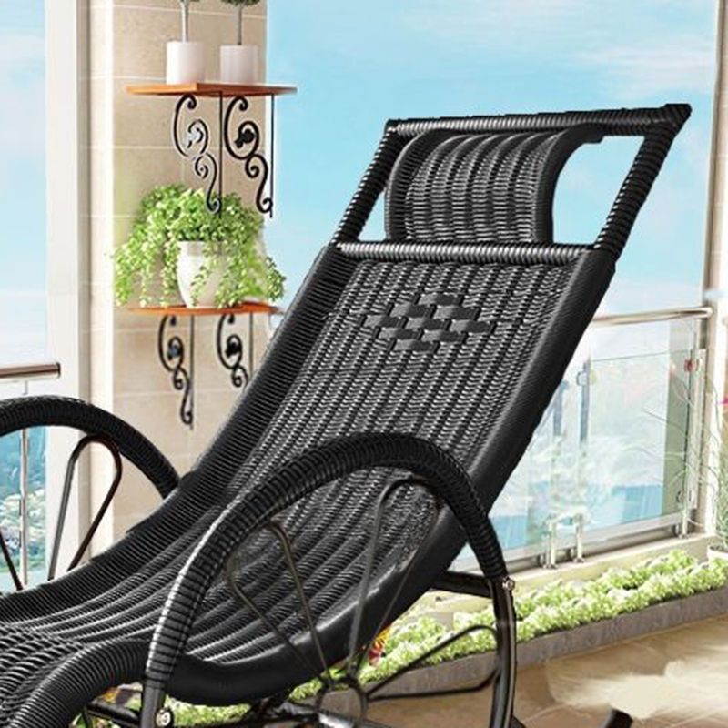 Modern Style Lounge Leisure Lazy Sofa Chair Family Rocking Chair for Balcony Clearhalo 'Chairs & Seating' 'furn' 'furn_rocking_chairs' 'Furniture' 'Living Room Furniture' 'Rocking Chairs' 'rocking_chairs' 1200x1200_1f123dab-6e85-4b36-abf9-86c94f3352b1