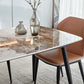 Metal Modern Rectangular Dining Table Sintered Stone Table for Dining Room and Kitchen Clearhalo ' dining_table' 'Dining Tables & Seating' 'Dining Tables' 'furn' 'furn_dining_table' 'Furniture' 'furniture_dining_table' 'Kitchen & Dining Furniture' 'kitchen&dining_furn' 'kitchen' 'kitchen_dining_table' 1200x1200_1f12e26e-db4b-4415-963c-21b392facc40