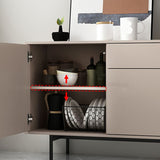 Wooden Rectangle Sideboard Modern Home Sideboard Cabinet with Drawers and Door Clearhalo 'buffet_sideboard' 'Buffets & Sideboards' 'furn' 'furn_buffet_sideboard' 'Furniture' 'Kitchen & Dining Furniture' 1200x1200_1f142309-282e-4884-b53f-820e34e23f14