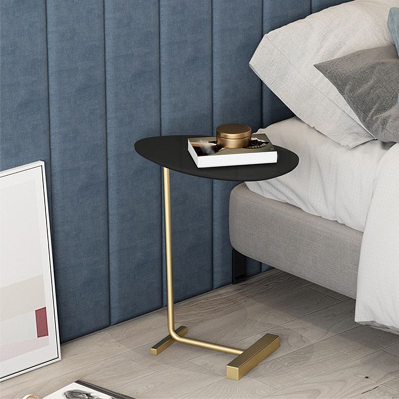 23.6inch Tall Modern C Corner Table Solid Wood Side End Table Clearhalo 'Coffee & Accent Tables' 'End & Side Tables' 'end_side_tables' 'furn' 'furn_end_side_tables' 'Furniture' 'Living Room Furniture' 1200x1200_1f14c7a9-c1ce-40ce-a3bc-1a357ef587fd