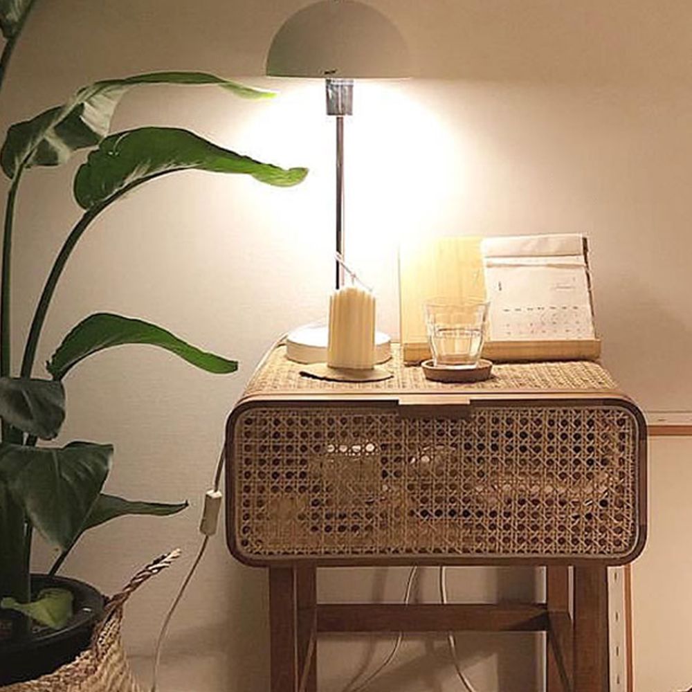 Table de nuit de nuit contemporaine avec armoires .23.6 "