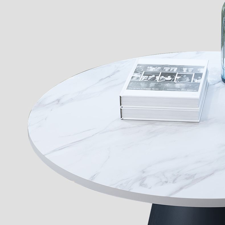 Round Table 23.6'' Dinette Table Traditional Luxury Dinner Room Table with Pedestal Casual Clearhalo ' dining_table' 'Dining Tables & Seating' 'Dining Tables' 'furn' 'furn_dining_table' 'Furniture' 'furniture_dining_table' 'Kitchen & Dining Furniture' 'kitchen&dining_furn' 'kitchen' 'kitchen_dining_table' 1200x1200_1f1fef2c-656f-4049-a895-3a87b7956a11