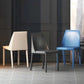 Leather Contemporary Modern Indoor-Outdoor Side Chair Parsons Chair Clearhalo 'Dining Chairs' 'Dining Tables & Seating' 'dining_chair' 'furn' 'furn_dining_chair' 'Furniture' 'furniture_dining_chair' 'Kitchen & Dining Furniture' 1200x1200_1f1ff97b-3602-49ff-89a9-e998a4e02ab1