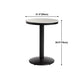 Industrial Gray Bar Table Faux Marble White 21.6" Round Top Bistro Table for Cafe Clearhalo 'Bar Furniture' 'Bar Tables' 'bar_tables' 'furn' 'furn_bar_tables' 'Furniture' 'furniture_bar_tables' 'Kitchen & Dining Furniture' 'kitchen&dining_furn' 'kitchen' 1200x1200_1f2158ce-a793-4851-9477-9f1671d8ebe7