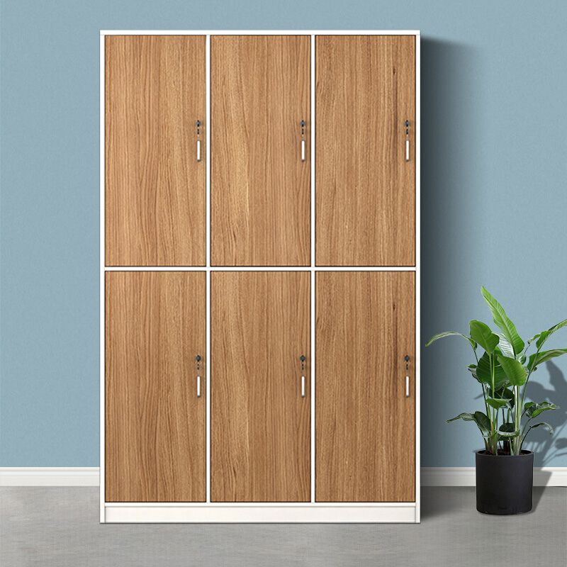 Armoire de rangement en bois fabriqué armoire intérieure contemporaine avec porte à charnière
