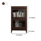 Contemporary Manufactured Wood Vertical Bookcase with Glass Doors Clearhalo 'Bookcases' 'furn' 'furn_bookcases' 'Furniture' 'furniture_bookcases' 'kitchen' 'kitchen_bookcases' 'Living Room Furniture' 'Office Furniture' 1200x1200_1f25f3ee-5b7f-4ab3-bc16-f01297e86ec7