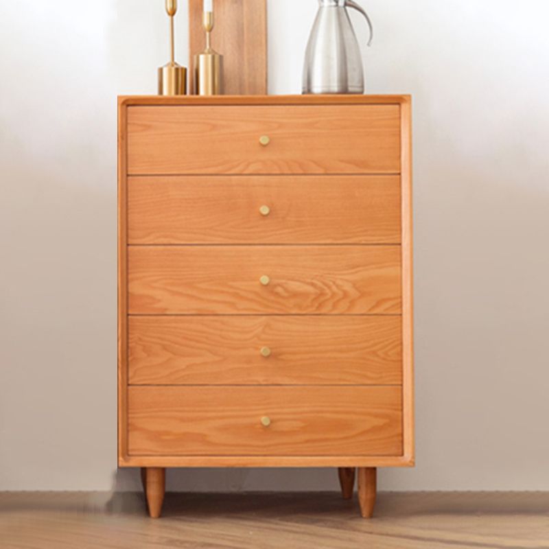 Modern Rectangle Cabinet Knobs Wood Side Cabinet with Drawer Clearhalo 'Cabinets & Chests' 'cabinets_chests' 'furn' 'furn_cabinets_chests' 'Furniture' 'Living Room Furniture' 1200x1200_1f27bb1a-bf6f-4673-a647-a8d9116fe96b