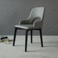 Contemporary PU Leather Dining Chairs Wood Arm Dining Chair for Home Use Clearhalo 'Dining Chairs' 'Dining Tables & Seating' 'dining_chair' 'furn' 'furn_dining_chair' 'Furniture' 'Kitchen & Dining Furniture' 1200x1200_1f2a0ae0-17f0-4bba-bb3c-6e62f758cda7