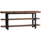 Industrial Pine TV Stand Console Open Storage TV Media Stand with Shelves for Living Room Clearhalo 'furn' 'furn_tv_stands_entertainment_centers' 'Furniture' 'Living Room Furniture' 'TV Stands & Entertainment Centers' 'TV Stands & Media Storage Furniture' 'tv_stands_entertainment_centers' 1200x1200_1f2bcdbc-9bd6-458b-a994-e7b313c2b4a7
