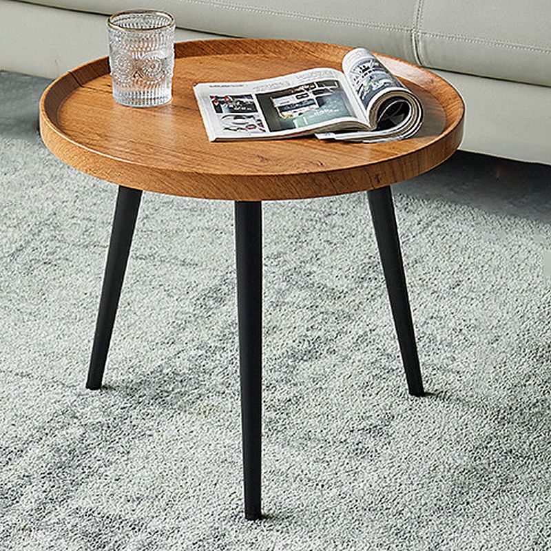 Tavolo da gamba a 4 gambe ovale/rotonda in legno ovale/rotonda tavolino laterale