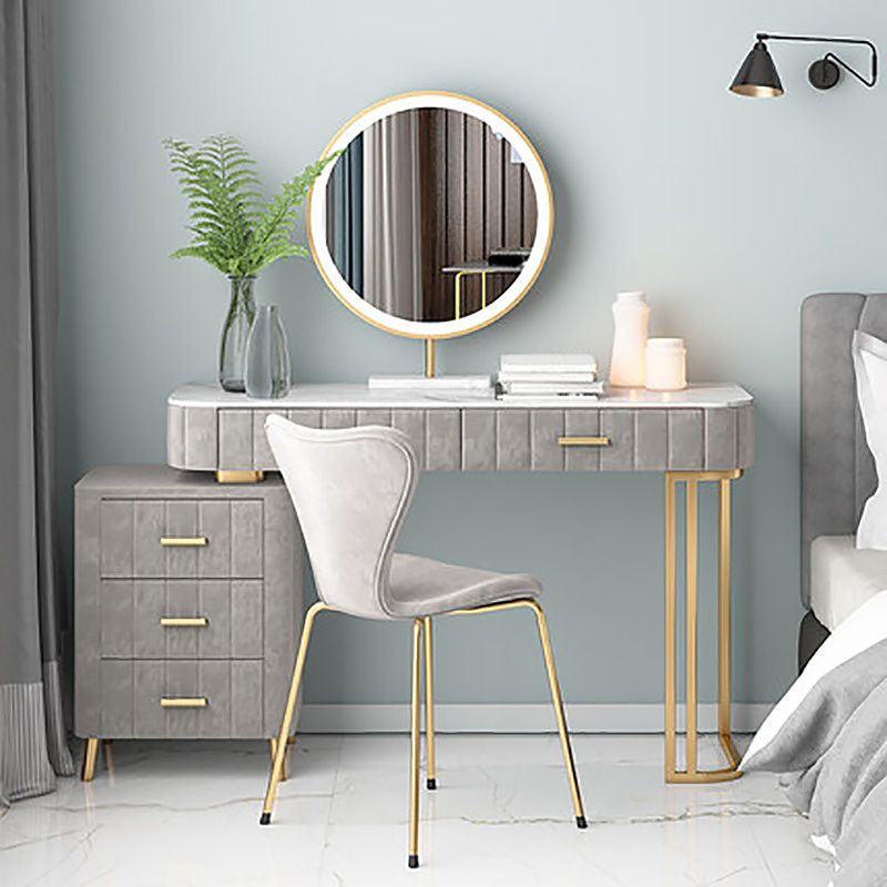 Ensemble de coiffeuse de vanité moderne