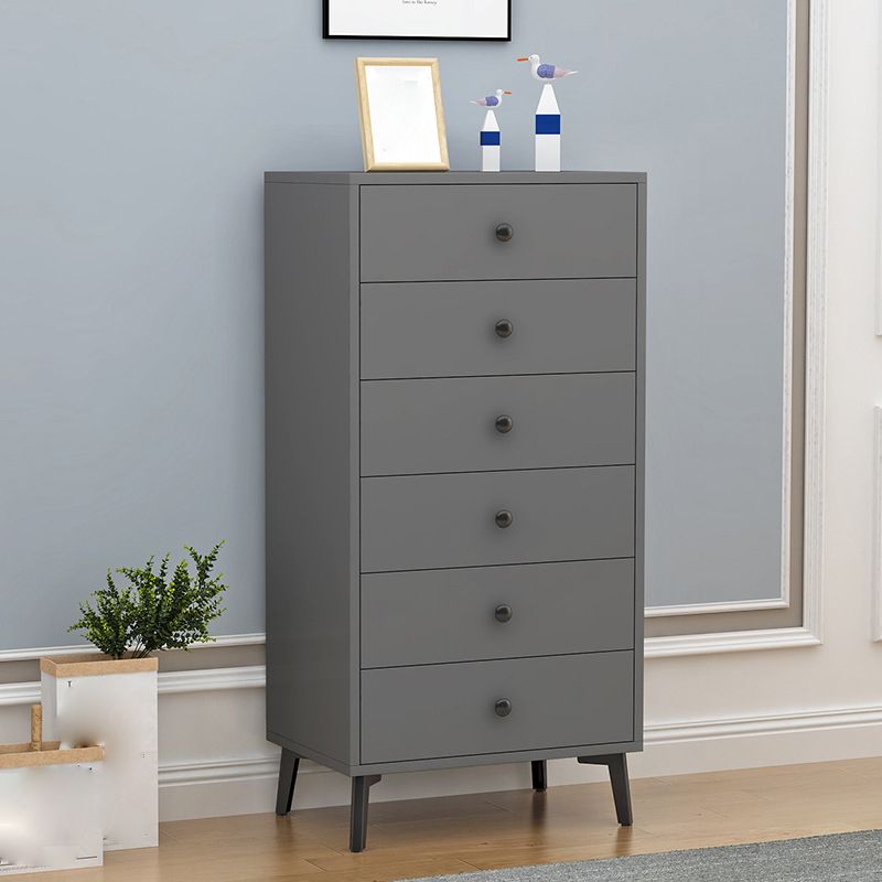 Modern Accent Chest with Soft Close Drawers Scratch Resistant Accent Cabinet
