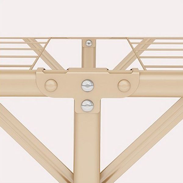 Guardaroba pieghevole contemporaneo armadio in acciaio oro in acciaio