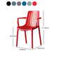 Contemporary Style Stackable Chairs Dining Plastic Arm Chair for Kitchen Clearhalo 'Dining Chairs' 'Dining Tables & Seating' 'dining_chair' 'furn' 'furn_dining_chair' 'Furniture' 'furniture_dining_chair' 'Kitchen & Dining Furniture' 1200x1200_1f341b4c-5eaf-4aa8-9286-5755f23f0aa2