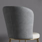 Glam Leather Dining Room Chair Armless Metal Dining Room Chairs for Home Use Clearhalo ' kitchen&dining_furn' 'Dining Chairs' 'Dining Tables & Seating' 'dining_chair' 'furn' 'furn_dining_chair' 'Furniture' 'furniture_dining_chair' 'Kitchen & Dining Furniture' 'kitchen' 1200x1200_1f386391-2b71-4f3f-a4b8-6d23b01e525d