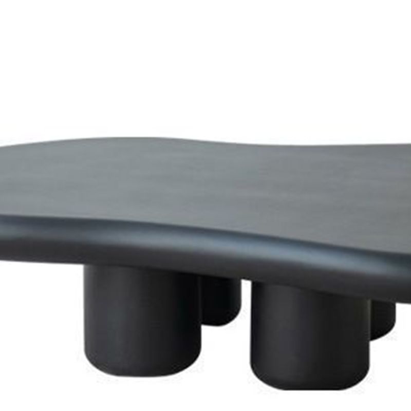 Modern 4 Legs Cocktail Table Wood Free Form Coffee Cocktail Table Clearhalo 'Coffee & Accent Tables' 'Coffee Tables' 'coffee_tables' 'furn' 'furn_coffee_tables' 'Furniture' 'Living Room Furniture' 1200x1200_1f3b9f19-bc75-4910-8ad7-37b43e104d4a