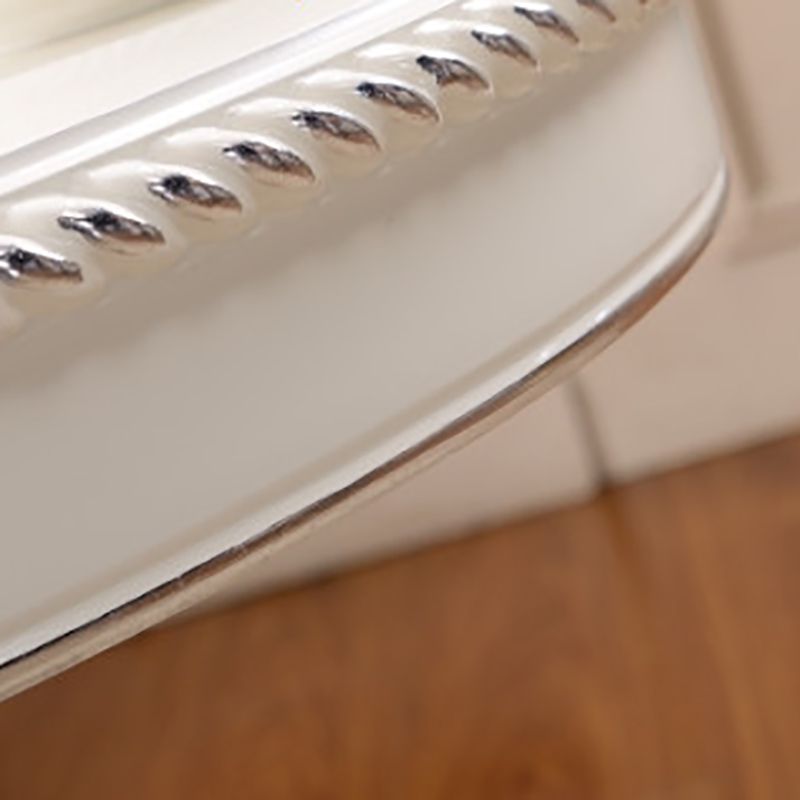 Scandinavian Pedestal Coffee Table Round Wooden Coffee Table for Living Room