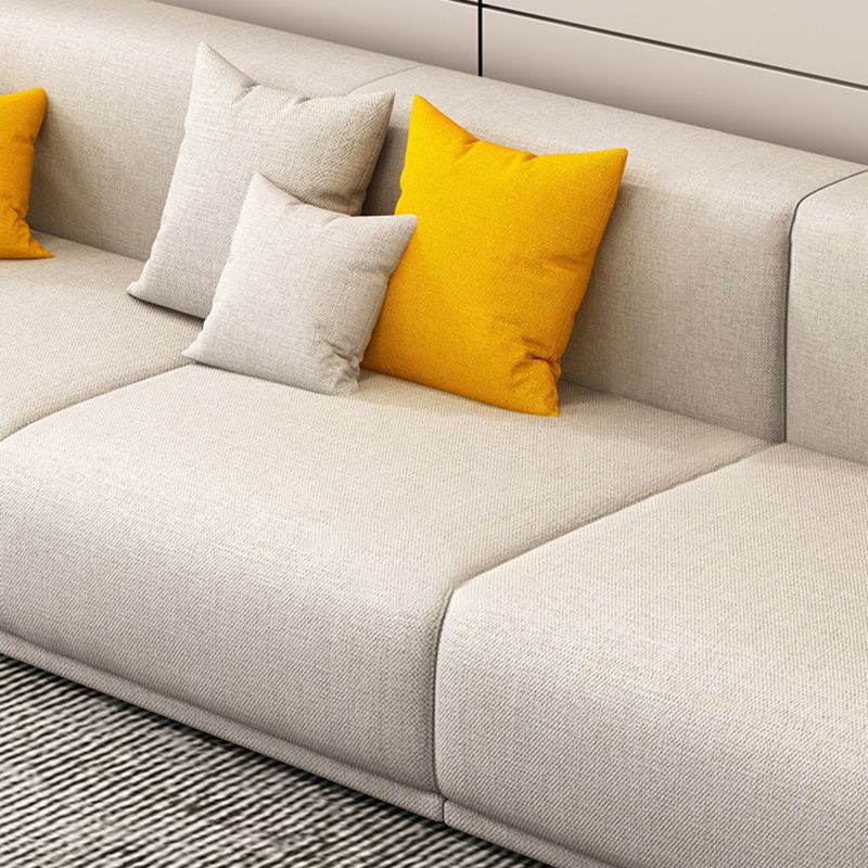 Stationary Slipcovered Cotton Living Room Square Arm Loose Back Sofa Clearhalo 'furn' 'furn_sofas' 'Furniture' 'Living Room Furniture' 'Sofa' 'sofas' 1200x1200_1f3d2244-10cb-4447-af4d-e1b01386fd0b