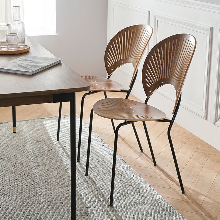 Contemporary Style Metal Chair Set Kitchen Dining Windsor Back Side Chairs Clearhalo ' kitchen&dining_furn' 'Dining Chairs' 'Dining Tables & Seating' 'dining_chair' 'furn' 'furn_dining_chair' 'Furniture' 'furniture_dining_chair' 'Kitchen & Dining Furniture' 'kitchen' 1200x1200_1f3d37d7-5c71-4d1c-a31d-d8e9a713c644